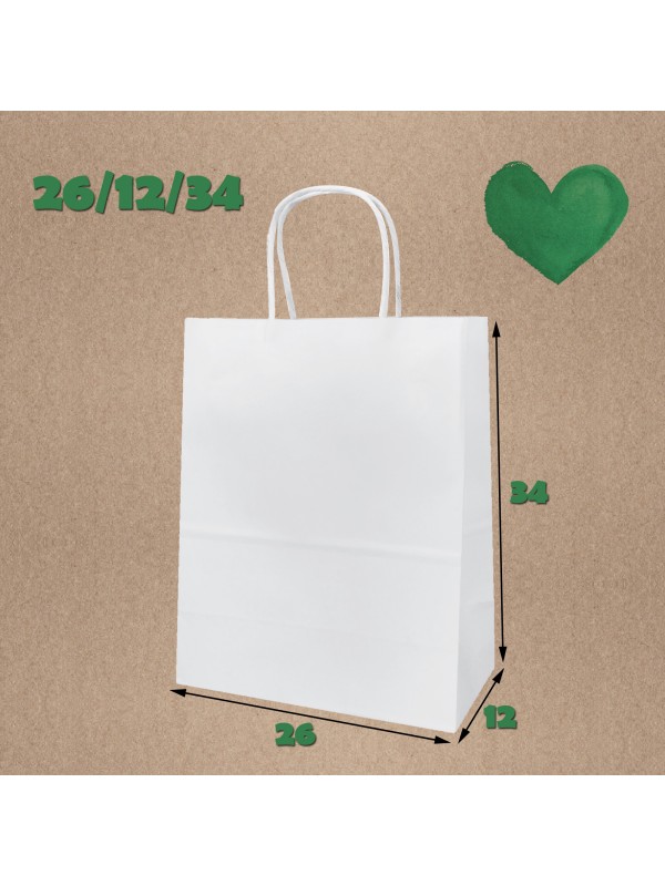 Bela vrečka 26/12/34  250kos 